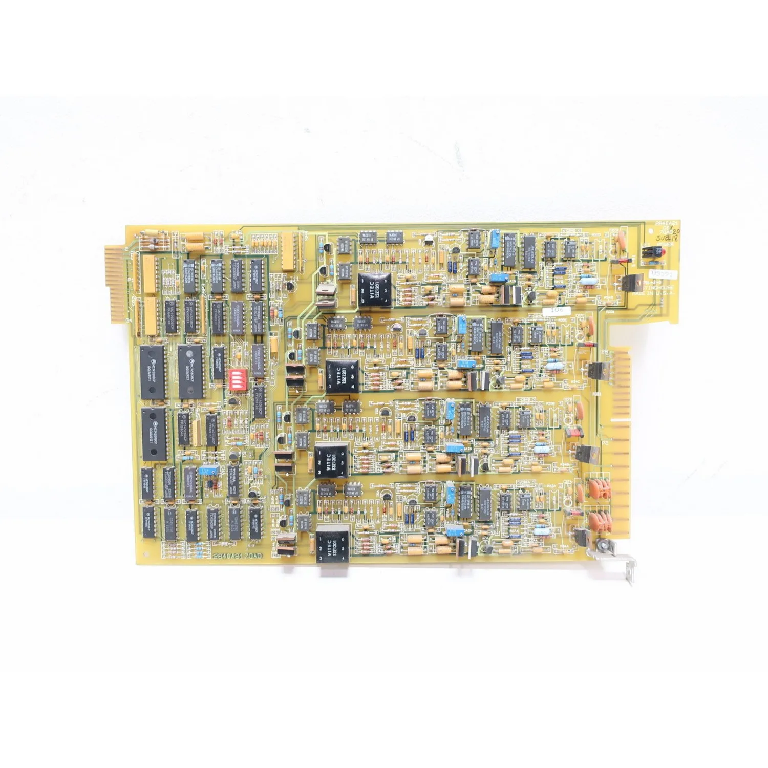 WESTINGHOUSE 2840A21G01 SUB 18 PCPR-2-0 PCB CIRCUIT BOARD