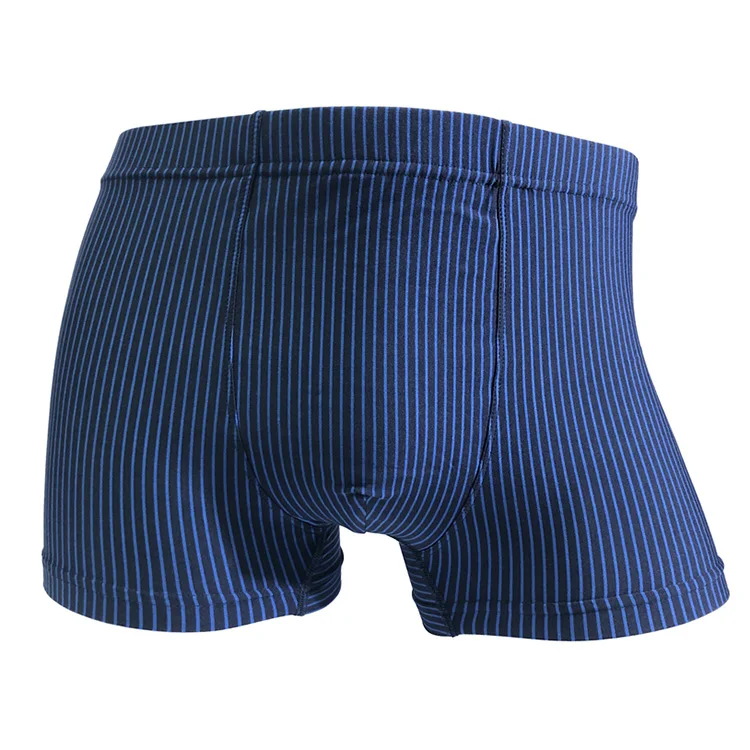 Stripe pattern elastic elastane plus size mens seamless band polyamide elastane underwear