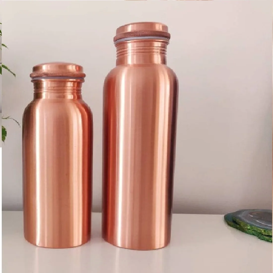 Ayurveda Benefits Copper Water Bottle Wholesale And High Quality Gym Copper Water Drinking Bottles