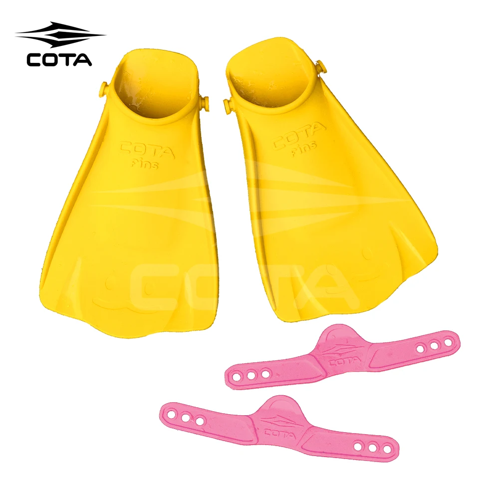 Детские ласты для плавания для девочек и мальчиков, мягкие резиновые Моноласты для подводного плавания и регулируемые плавательные ласты, аксессуары