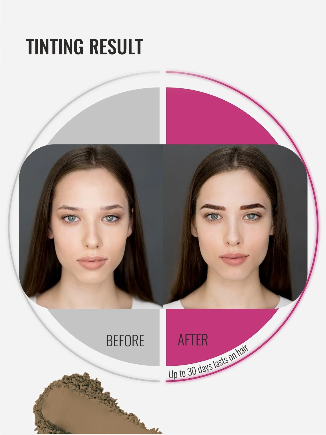 Home Kit Eyebrow Dye Tinting Henna Treatment Daily Use OEM ODM Private Label Customization Bestselling New Product Home Use