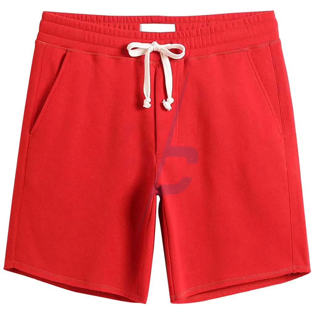 Mens Cotton 8inch Long Casual Lounge Fleece Shorts Pockets Jogger Athletic Workout Gym Sweat Shorts Sports Swim Shorts Fabric