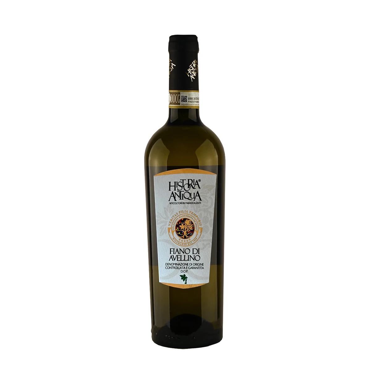 high quality italian white wine FIANO DI AVELLINO DOCG  goes well with all types of meals, but especially various fish