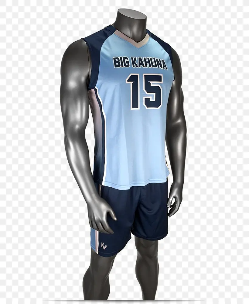 Custom plain full sublimation volleyball jersey set