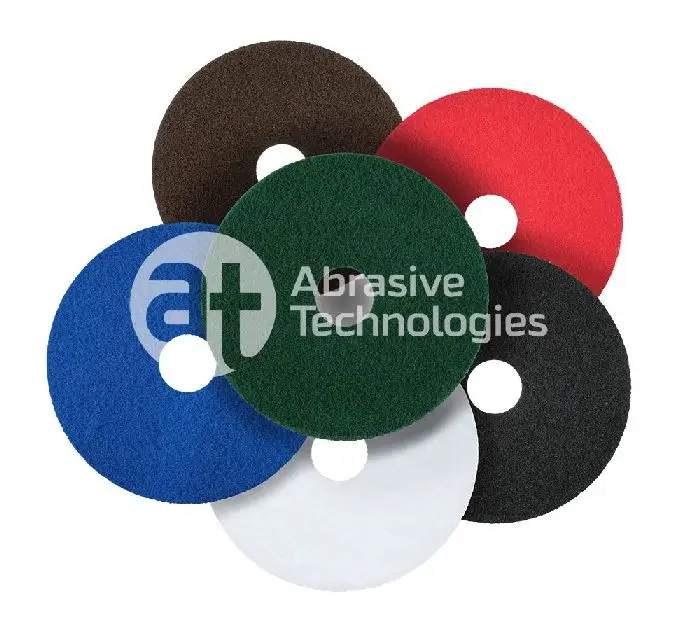 13in Non Woven Synthetic Pads Heavy-duty Scrubbing Floor Polishing for Industrial Cleaning Machines