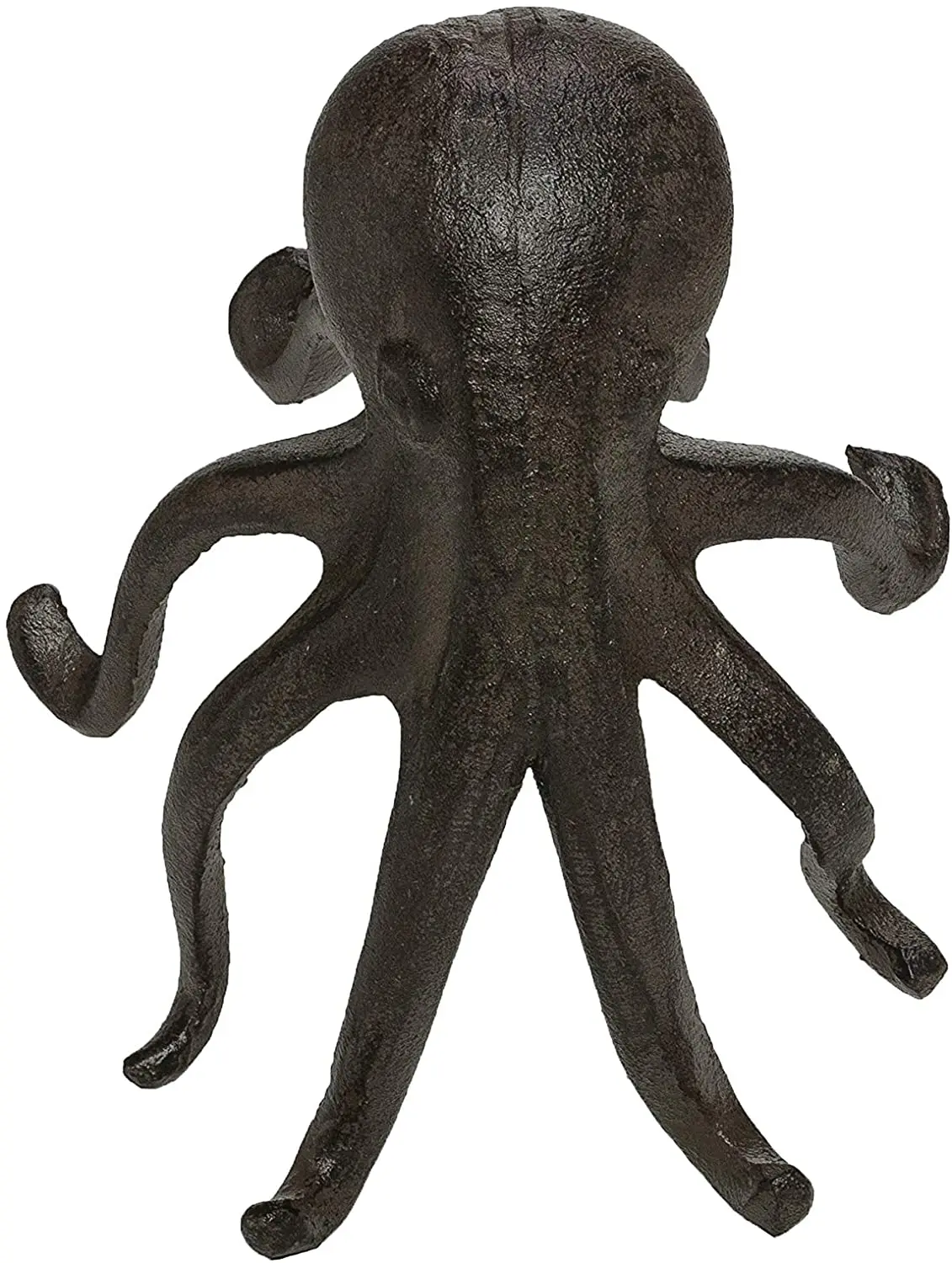 Классическая настольная Декоративная скульптура в виде осьминога уникальный дизайн литой алюминий металлическая фигурка для рабочего стола украшение офиса и дома
