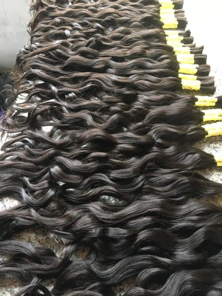  Вьетнамские волосы оптовая продажа 100% вьетнамские человеческие все длины 8 дюймов 38 двойное плетение