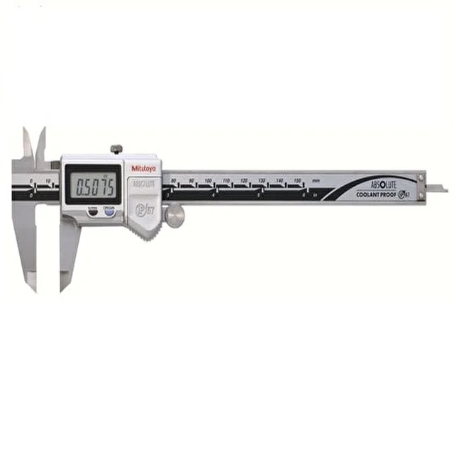 Solar powered mitutoyo vernier caliper from famous measuring & gauging tools brand