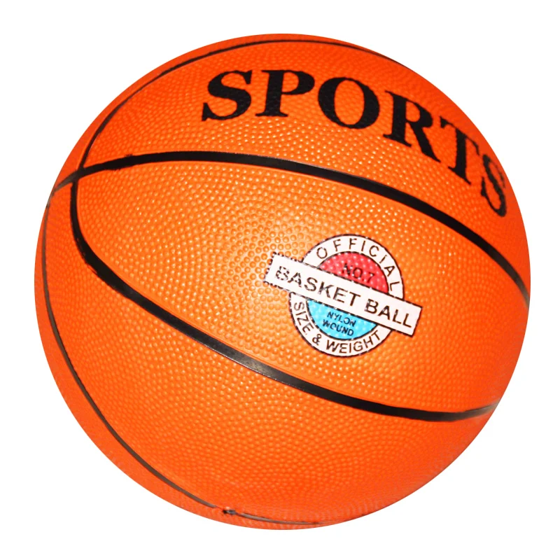 High Quality rubber Official Size 5 6 7 Basketball China, Custom Logo orange Basketball For Training
