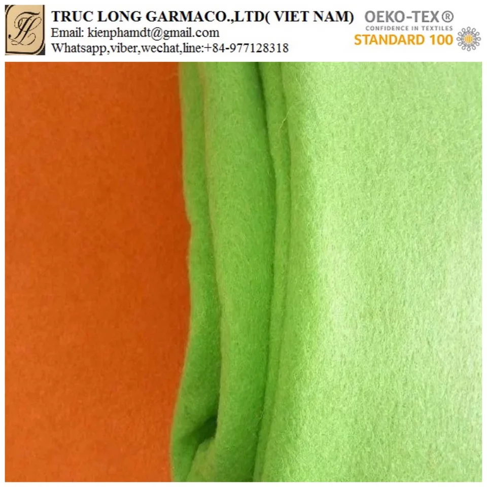 Vietnam Wholesale 1-5mm Thickness Soft Polyester Felt Fabric Roll