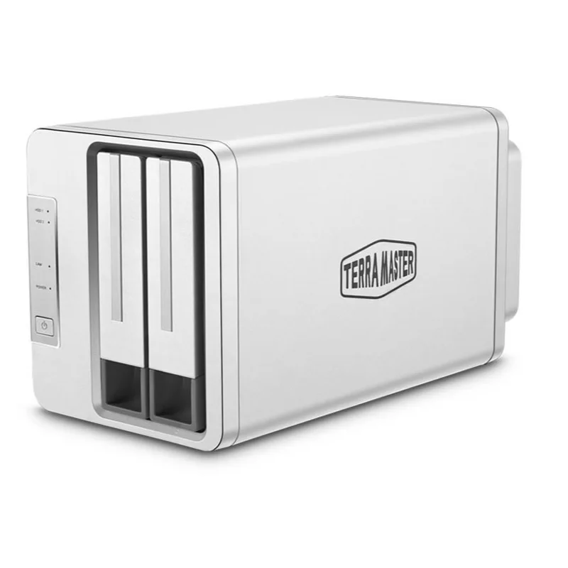 Оптовая продажа TerraMaster F2-210 2-Bay алюминий NAS Новый Хорошо