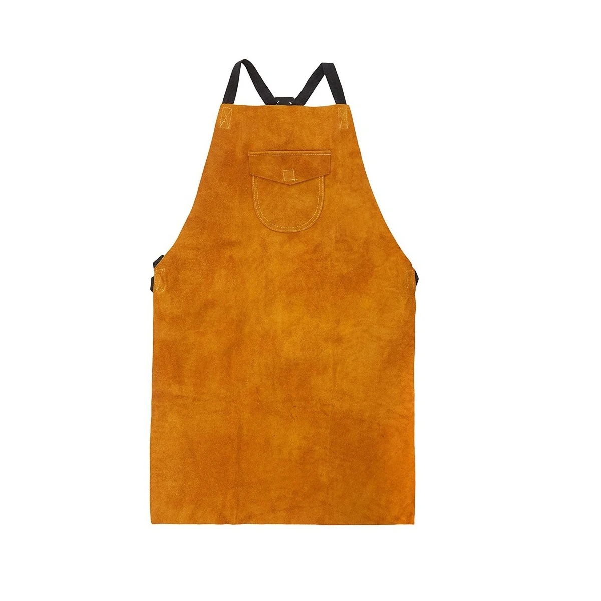Leather Kitchen Aprons for Woman Men Chef Stylist Apron Grill Restaurant Bar Shop Cafes Beauty Nails Studios Uniform