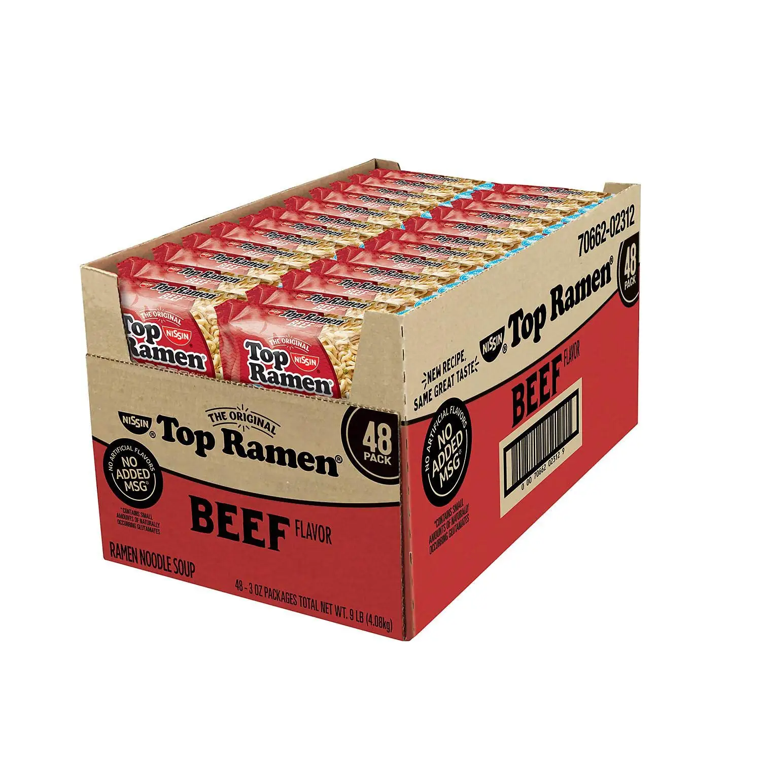 Мгновенный Ланч Maruchan, суп-Лапша для рамен со вкусом говядины,