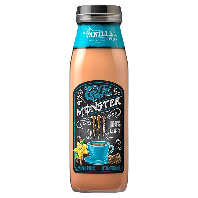 Monster Coffee Vanilla 13.7 oz Energy Coffee