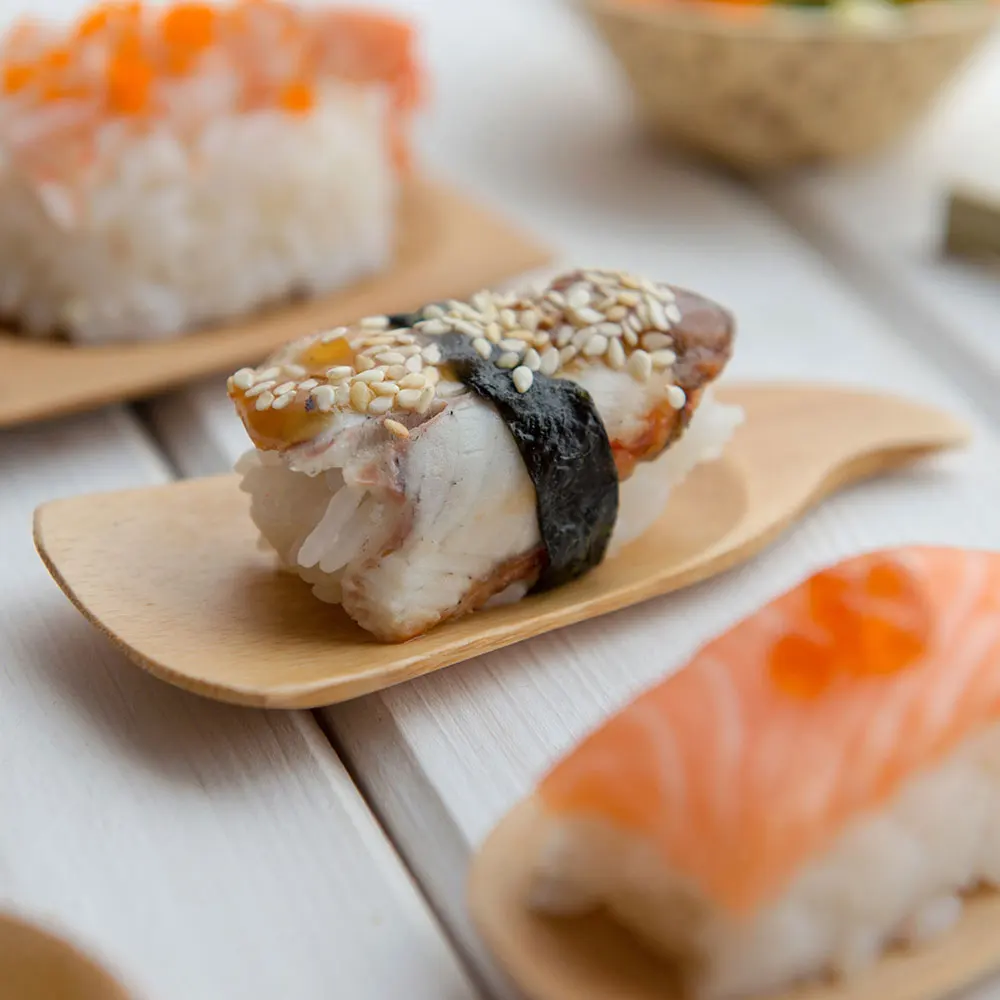 
Natural Bamboo Spoon - Carved - 4