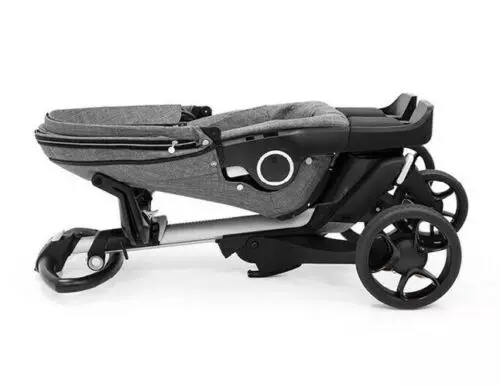 
100% NEW STOKKES XploryS V6 Black Chassis Stroller 