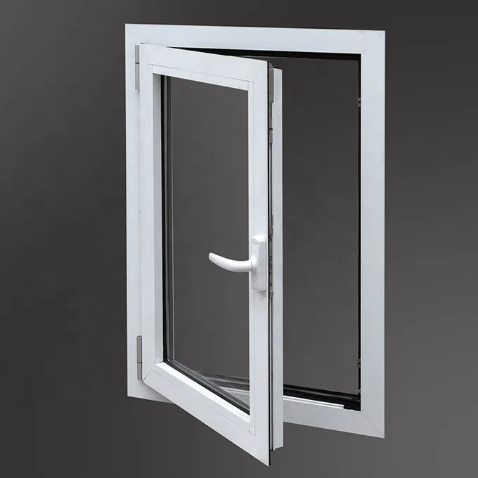 Australia standard hinged windows double glass black windows casement window