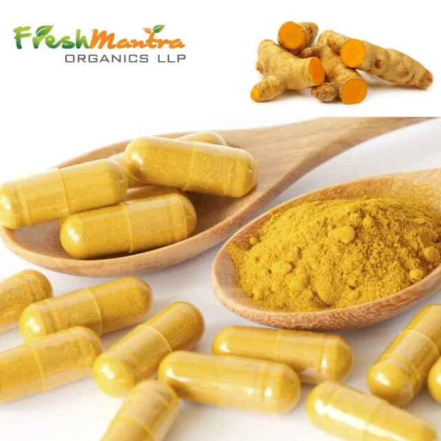 100% Vegan Gluten Free Turmeric Root Tea Bag Cut High Quality Unsweetened Organic Ayurvedic Turmeric Tea By FRESH MANTRA