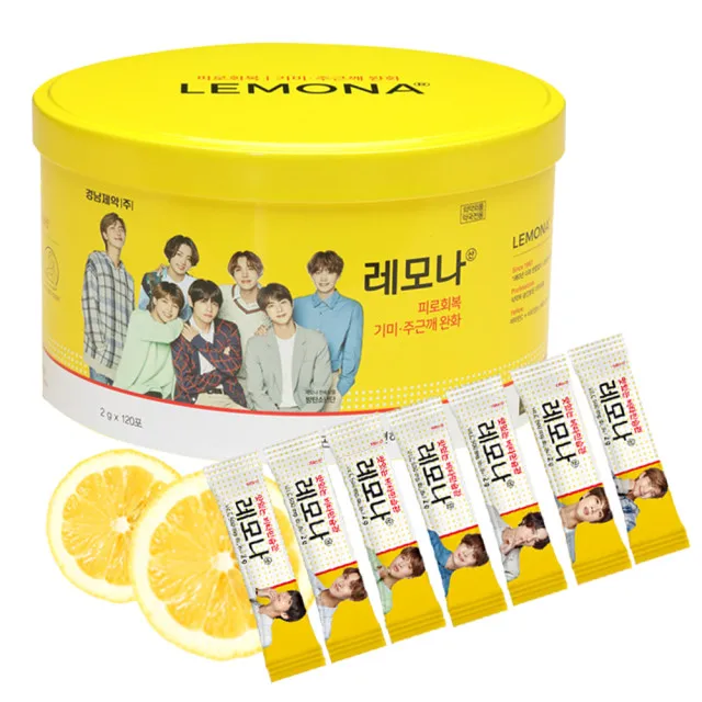 [Официальный] витаминный порошок Lemona Kpop BTS (2 г * 120 палочек)