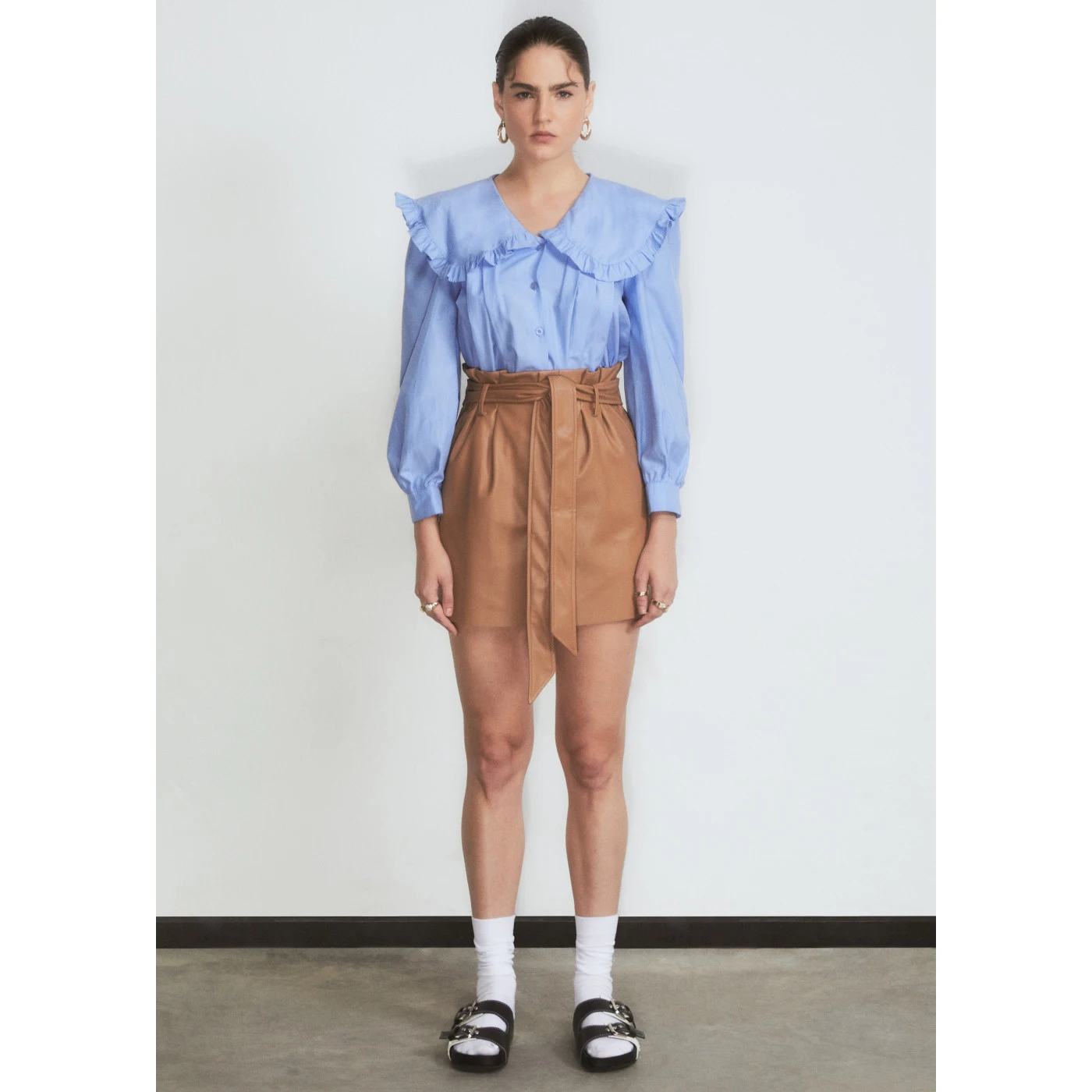 
Latest Fashion Style Casual Women Blouse Top Office Wear Long Sleeve Blouse High Quality 