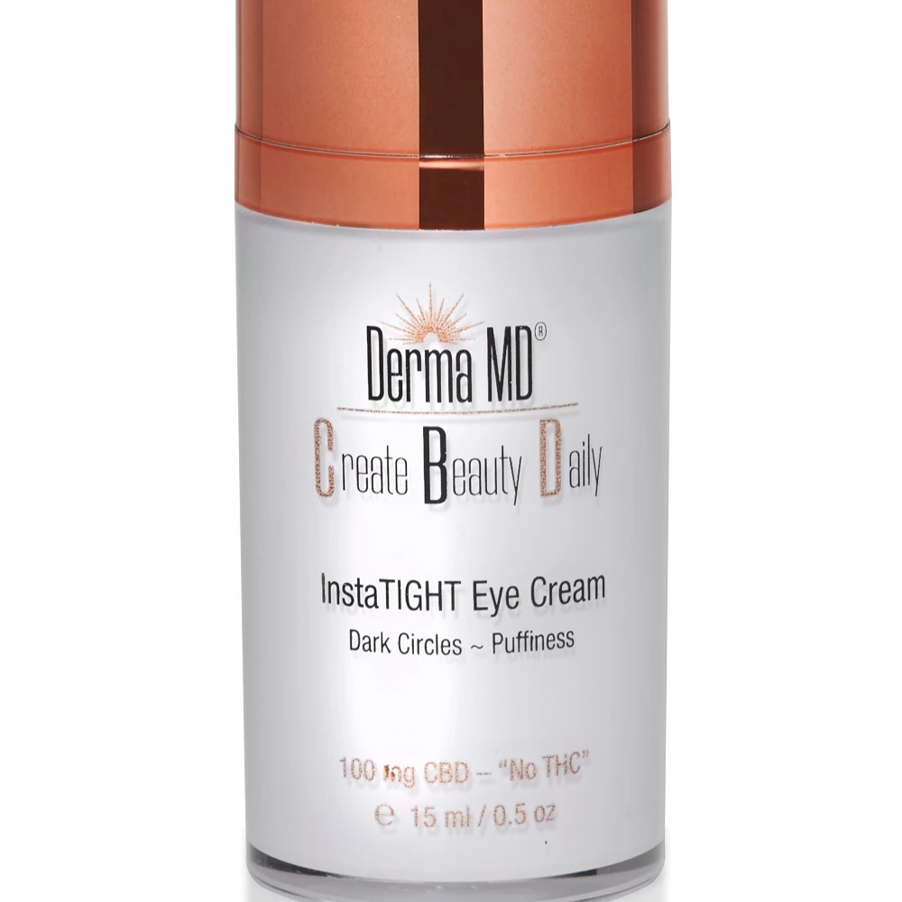 100 Mg CBD Isolate Aging Eye Cream No THC Suitable For All Skin Tones - By Derma MD