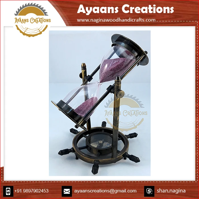 Interior Decor Use Best Selling Gift Product Sand Timer 10 Minute Hourglass Sand Timer With Custom Brand Logo Accepted