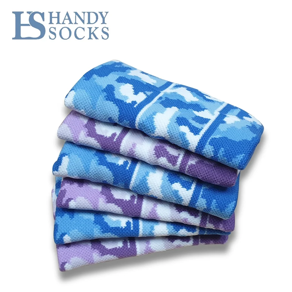 OEM Unisex Gym Cotton Permeability Camouflage Wristbands