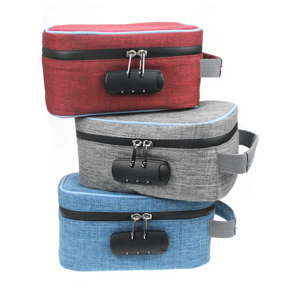 
BHAM CHARCOAL ACTIVATED SMELL PROOF CODED LOCK BAG PROOF HERB POUCH BAG ZIP LOCK SMELL FREE POUCH BAG FOR HERB FLOWER 