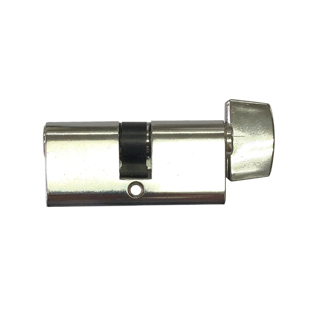 Euro Style Solid Brass Mortise Door Lock Oval Cylinder with Thumbturn