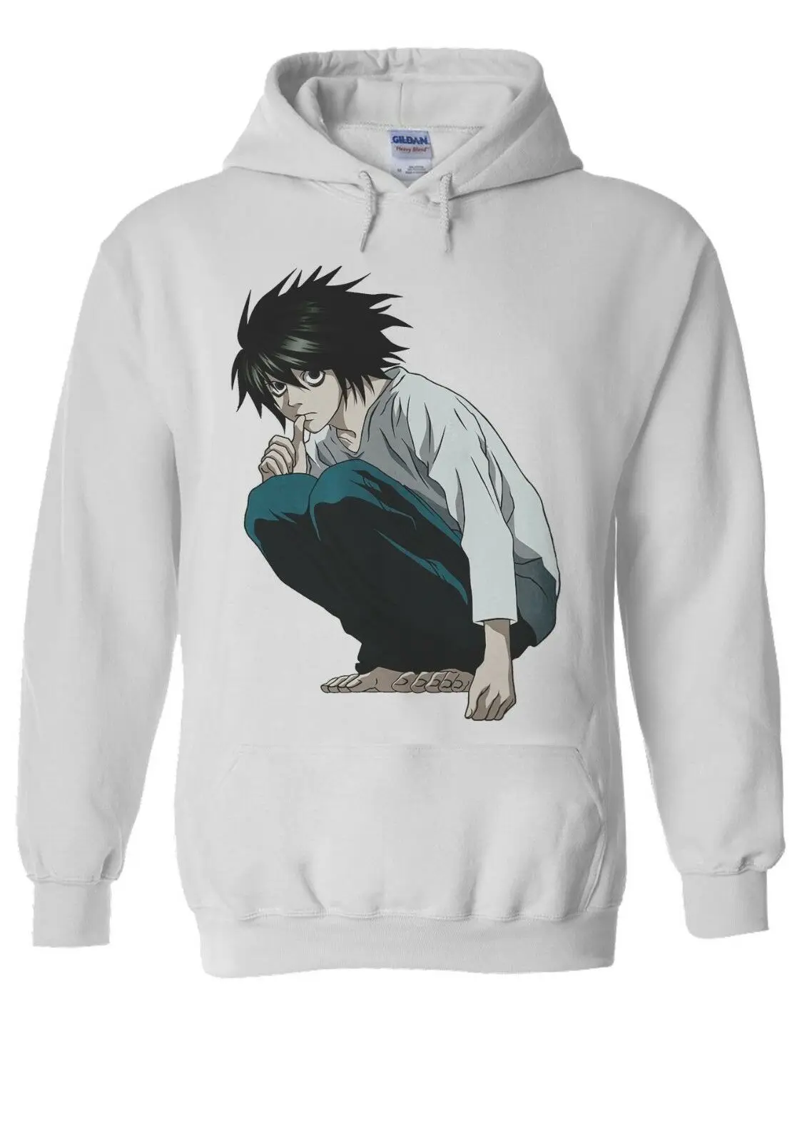 
Death Note Anime Manga L Kira Kille Hoodie Sweatshirt Jumper Men Women Unisex 06 
