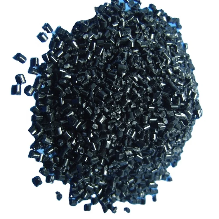  Переработанный полиэтилен высокой плотности/Hdpe черные пластиковые гранулы используемые в трубах/ящиках/барабанах по лучшей