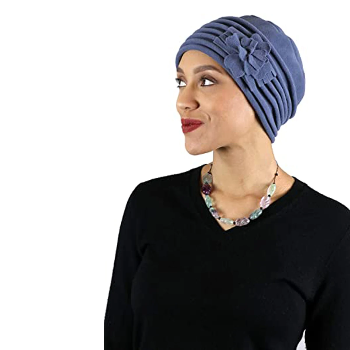 Custom high quality ladies beanie knitted hat