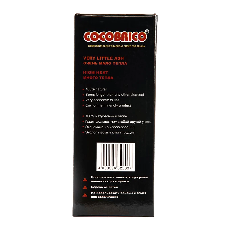 White Ash 100% Pure Natural Coconut indonesia hookah shisha charcoal/shisha charcoal