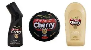 CHERRY BLOSSOM Liquid Shoe Polish Cream Formula for All Types of Shoes