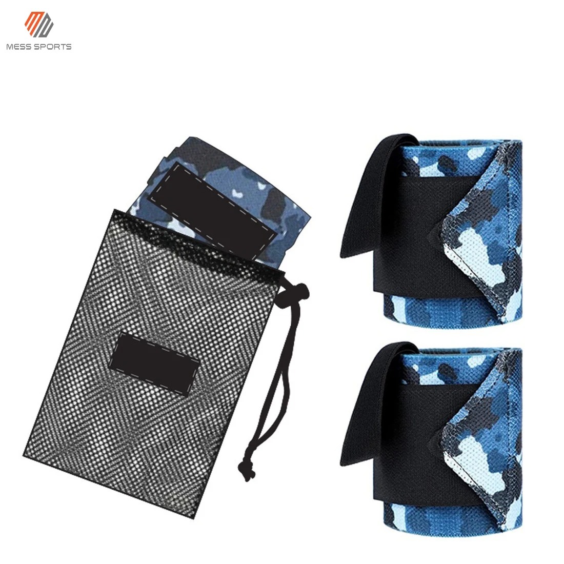 New Custom Print Workout Gym Wrist Wraps Camo Printed Low Price Best Quality Powerlifting Gym Men Wear