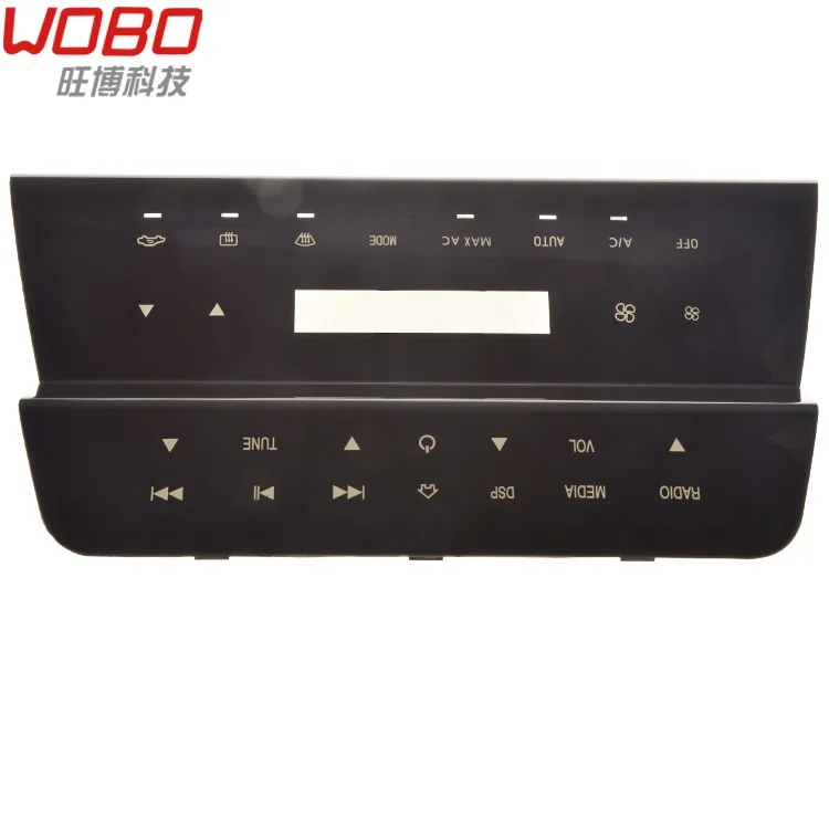 Custom 3d Front Interface Android DVD Car Player Radio Video plastic frame Dashboard Panel