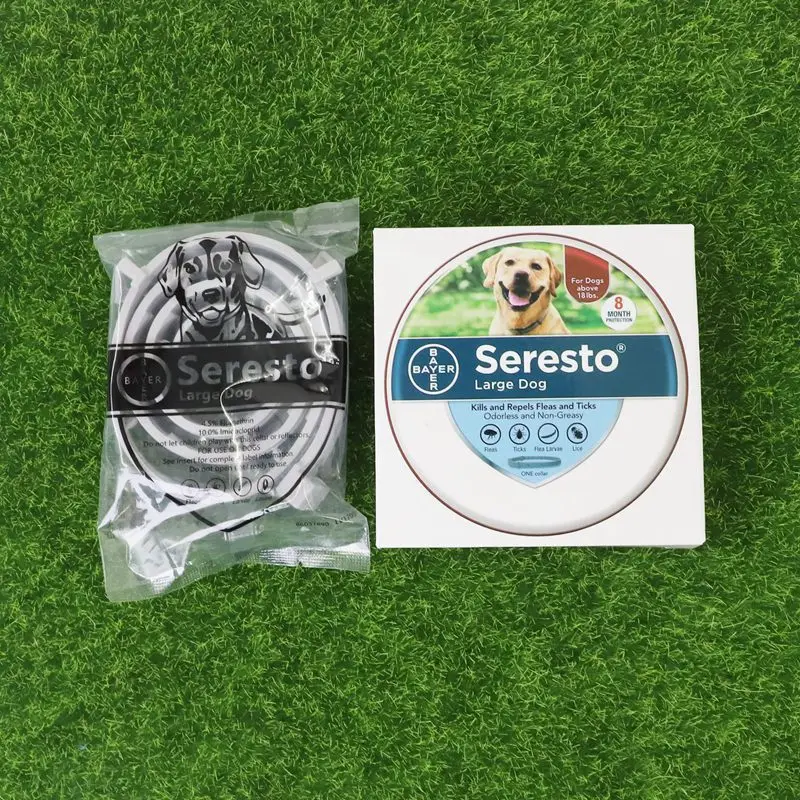 Amazon Hot Sales 100% Natural Flea and Tick Collar for Dogs 8 Month Protection Pet Anti Flea Collar