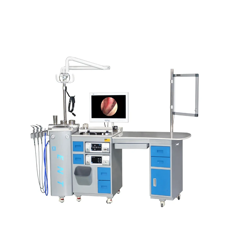 Medical Equipment Low Noise Pump ENT Endoscopy Treatment Unit ENT Workstation