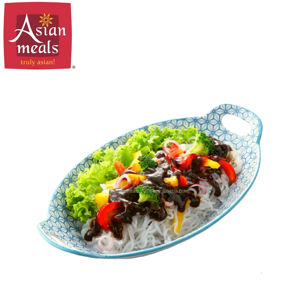 Wholesale AsianMeals Konjac Instant Yam Noodle Bowl Black Pepper sauce Konnyaku Shirataki  Hot Sale Halal Malaysian Delicious