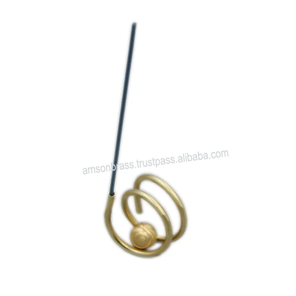 High Quality Manufacturer Metal Brass Decorative Design Incense Holder for Incense Stick fragrance