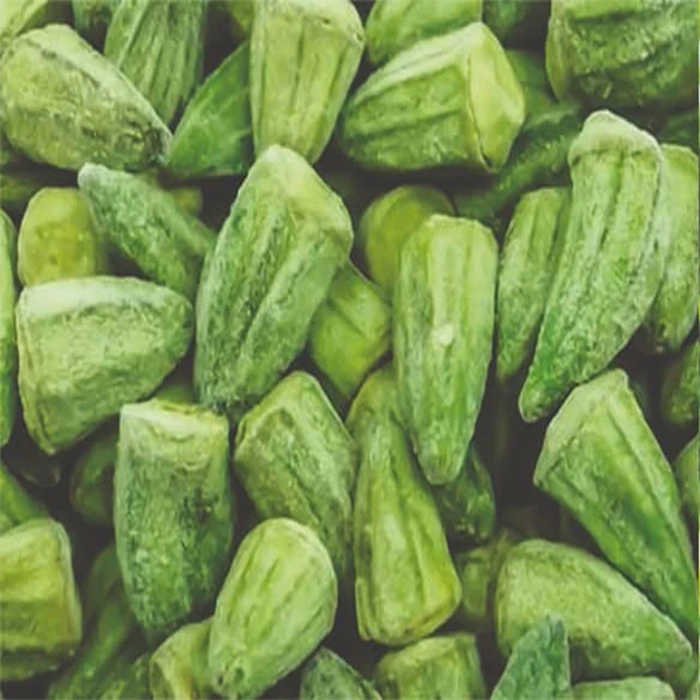 Замороженные овощи, замороженные овощи Okra whole Okra Iqf Okra