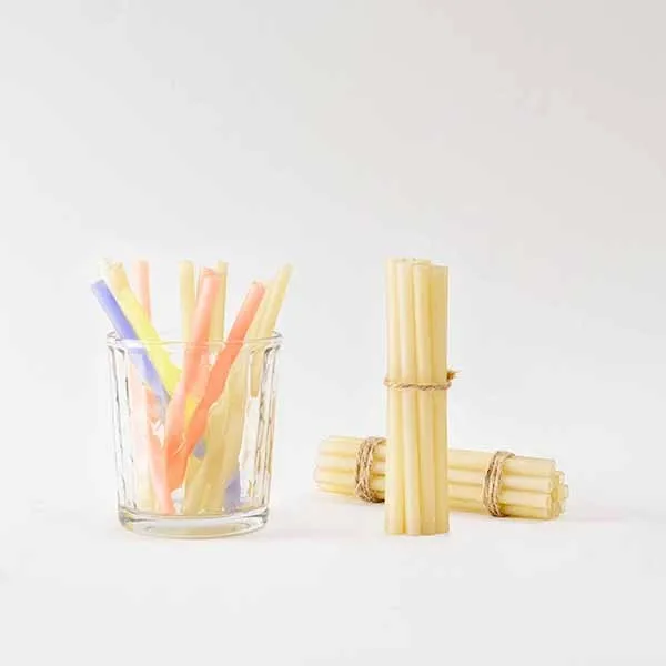 Biodegradable Edible Rice Drinking Straws Mix Color straws Eco-Friendly made in Viet Nam http://vietnampackagingmanufacturer.com