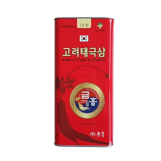 Centuria корейский женьшень Taekuk паровой и высушенный корень женьшеня сертификат самоконтроля, предоставляемый корейским правительство