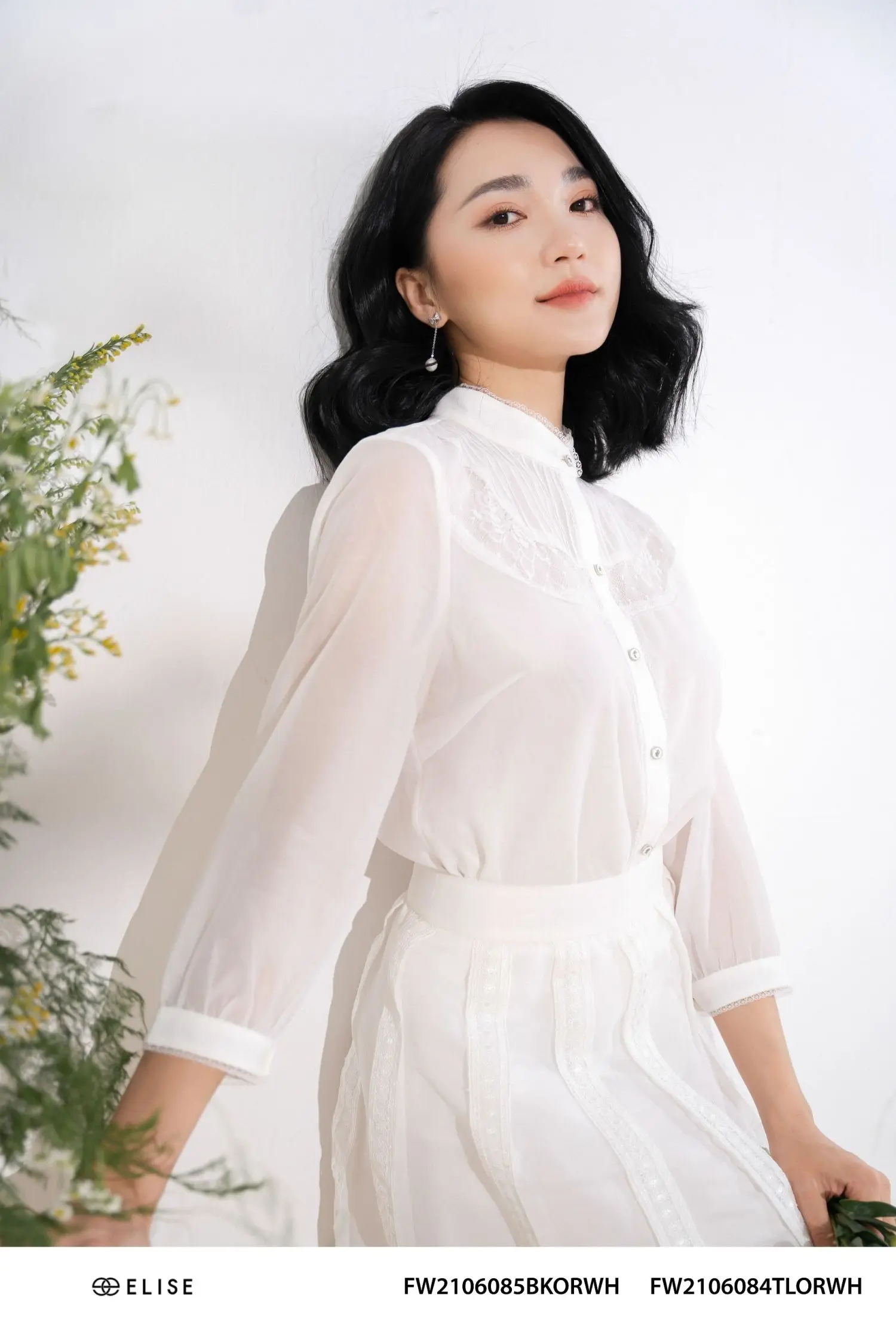 Girls Skirts Plus Size Womens Skirts Crepe White Women Skirts For Lady Office Elise Vietnam Top Quality Wholesales Clothing