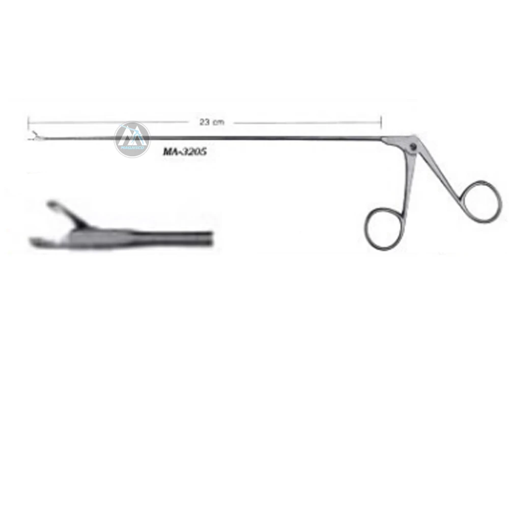 High Quality Laryngeal Instruments for Endolaryngeal Micro Surgery Alligator Forceps