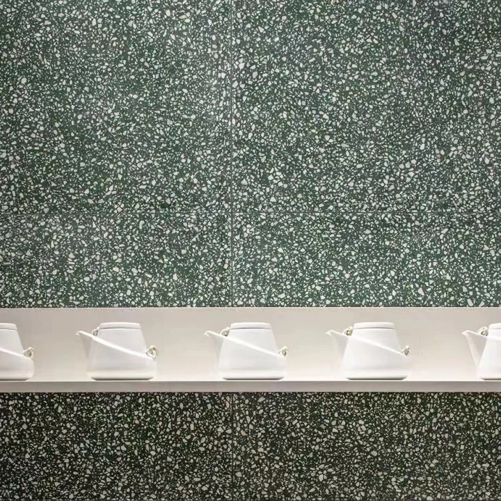 terrazzo table  home decor new design 900*900mm terrazzo aritificial stone