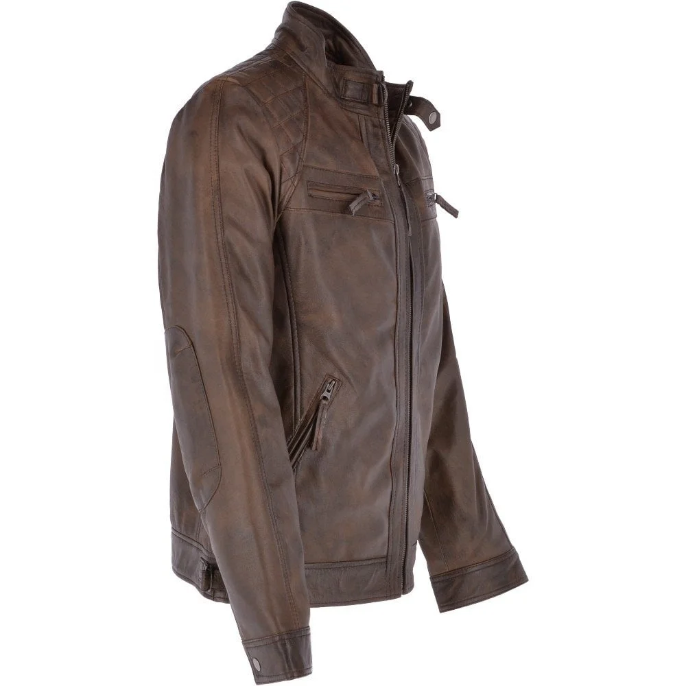 New Design Top Quality Pure 100% Leather Jacket