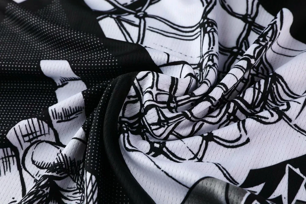 Men youth High School Basketball League Graffiti comic basketball jerseys Uniforms sets shirts+short clothing Training Suits