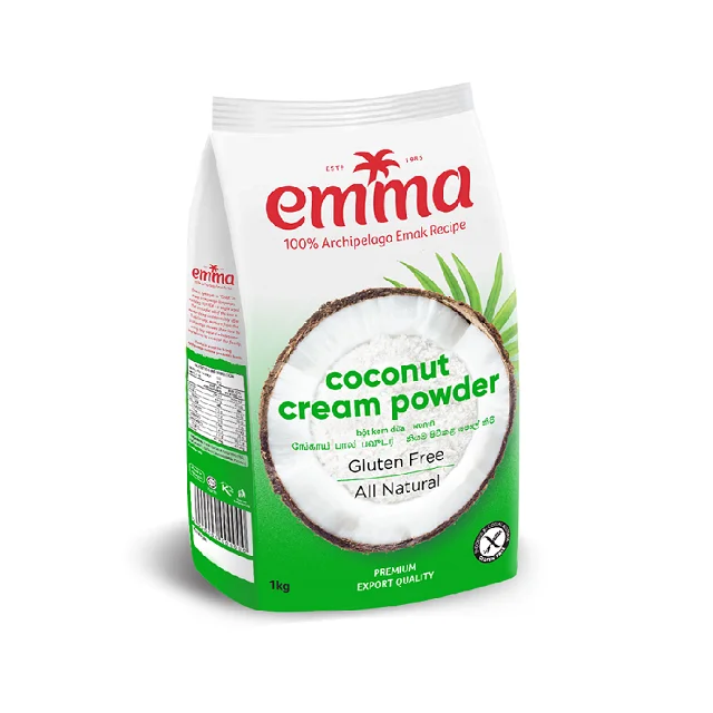 Кокосовый Крем-порошок EMMA, 63% жира, 1 кг