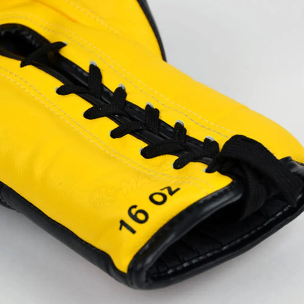 Custom 100% Original Leather Boxing Glovez Professional Laces Boxing Glovez